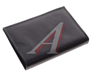 Изображение 3, БВЛ5Л-27 Бумажник водителя BLACK натуральная кожа "CHERRY" (в коробке) АВТОСТОП