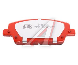 Изображение 4, PN8866S Колодки тормозные HONDA Civic (07-) передние (Sport) (4шт.) NIBK
