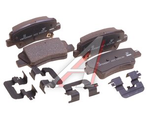 Изображение 1, 58302-D5A50 Колодки тормозные KIA Optima (16-) задние (4шт.) OE