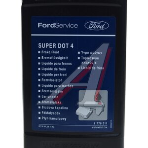 Изображение 2, 1776311 Жидкость тормозная DOT-4 1л FORD (Уценка: просрочено) OE