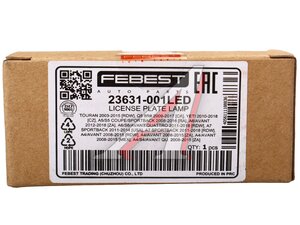 Изображение 4, 23631-001LED Фонарь освещения знака номерного VW Tiguan (17-) FEBEST