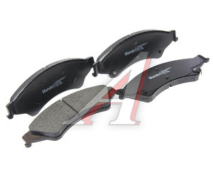 Изображение 1, MBF015280 Колодки тормозные FORD Ranger (11-) передние (4шт.) MANDO