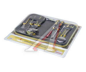 Изображение 2, WMC-1009 Набор инструментов 9 предметов слесарно-монтажный в сумке WMC TOOLS