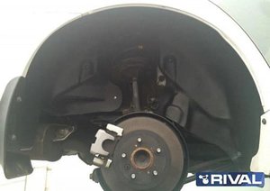 Изображение 2, 45701002 Подкрылок TOYOTA Camry (16-) задний правый RIVAL