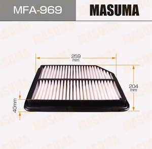 Изображение 1, MFA-969 Фильтр воздушный HONDA Vigor MASUMA