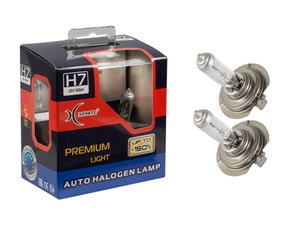 Изображение 1, 1007162 Лампа 12V H7 55W PX26d +150% бокс (2шт.) XENITE
