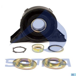 Изображение 1, 011.179 Подшипник подвесной MERCEDES T1 (77-96) вала карданного SAMPA