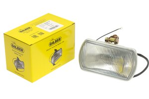 Изображение 1, 403.110 Фара противотуманная белая 12V с крышкой GILBER