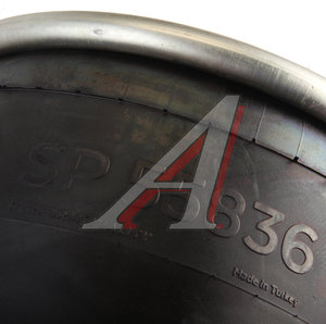Изображение 4, SP55836-02 Пневморессора DAF 95 (без стакана) (3 шп.,  2шт. M16х1.5мм без отбойника) SAMPA