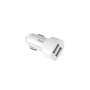 Изображение 1, Z2A white Устройство зарядное в прикуриватель 2USB 12V HOCO