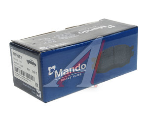 Изображение 2, MPH72 Колодки тормозные KIA Sorento (12-) передние (4шт.) MANDO