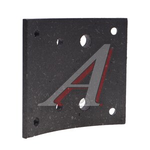 Изображение 2, WG4075450160-MX Накладка тормозной колодки SITRAK HOWO (410х160мм) MOVELEX