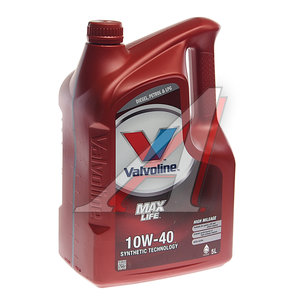 Изображение 1, 872297 Масло моторное MAXLIFE 10W40 п/синт.5л VALVOLINE