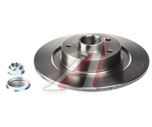 Изображение 2, 0986479445 Диск тормозной RENAULT Laguna (07-) задний (1шт.) BOSCH