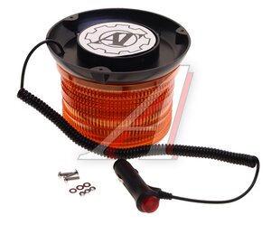 Изображение 2, AT14274 Маяк проблесковый 10-30V светодиодный на магните желтый AT