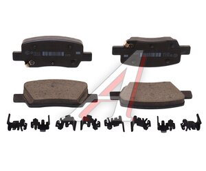 Изображение 1, 58302-R0A00 Колодки тормозные KIA Carnival (20-) задние (4шт.) OE