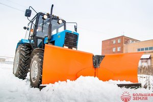 Изображение 2, ОБ82 Отвал МТЗ-80, 82, 892 коммунальный (бабочка) БОЛЬШАЯ ЗЕМЛЯ