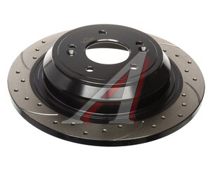 Изображение 2, BDF223 Диск тормозной HYUNDAI Genesis (09-) задний перфорированный комплект TAYGA