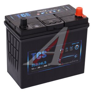 Изображение 1, 6СТ50(0) TCS55B24LS Аккумулятор TCS 50А/ч обратная полярность