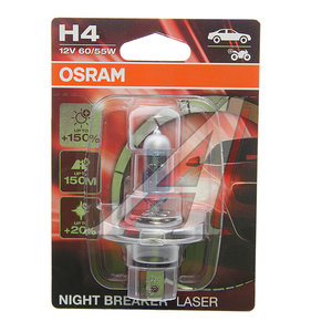 Изображение 2, 64193-01B Лампа 12V H4 60/55W P43t-38 блистер (1шт.) OSRAM