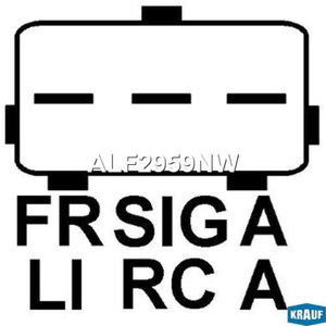 Изображение 8, ALF2959NW Генератор FORD Mondeo (00-) KRAUF