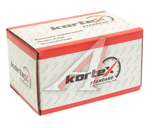 Изображение 2, KT5647STD Колодки тормозные HYUNDAI Solaris (17-) задние (4шт.) KORTEX