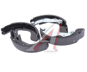 Изображение 2, 0986487714 Колодки тормозные CHEVROLET Aveo (03-) задние барабанные (4шт.) BOSCH