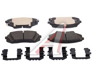 Изображение 1, 58101-C1A00 Колодки тормозные HYUNDAI Sonata (14-) передние (4шт.) OE