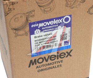 Изображение 6, WG9000360520-MX Кран SITRAK HOWO тормозной главный MOVELEX
