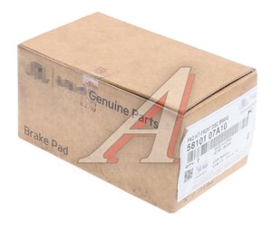 Изображение 4, 58101-07A10 Колодки тормозные KIA Picanto (04-) передние (4шт.) OE