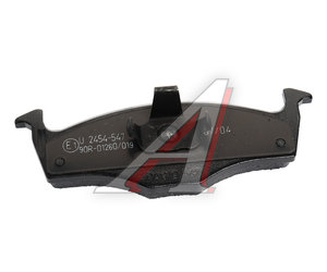 Изображение 5, T1204 Колодки тормозные AUDI A2 (01-05) передние (4шт.) PAGID