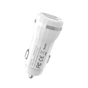 Изображение 4, Z27 white Устройство зарядное в прикуриватель 2USB 12V HOCO
