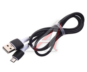 Изображение 1, BX84 Black Кабель micro USB 2.4A 1м черный BOROFONE