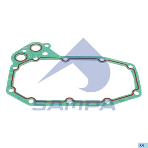 Изображение 2, 204.401 Прокладка MERCEDES дв.OM904, 906LA масляного теплообменника SAMPA