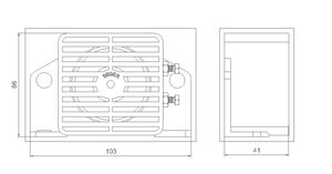 Изображение 3, 20GK0948 Сигнал звуковой 9-48V заднего хода 110дБ SEGER