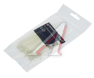 Изображение 1, GRE-010-0001 Хомут-стяжка 100х2.5 пластик белый (100шт.) GRISARD ELECTRIC