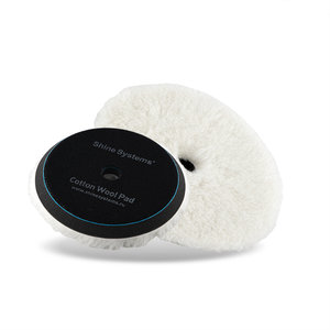 Изображение 1, SS469 Круг полировочный 155мм шерсть с хлопком Cotton Wool Pad SHINE SYSTEMS