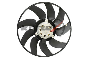 Изображение 1, KFD004 Вентилятор AUDI A4 (07-) охлаждения радиатора KORTEX