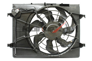 Изображение 1, KFD037 Вентилятор HYUNDAI Elantra (06-) охлаждения радиатора KORTEX