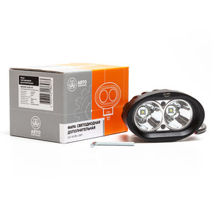 Изображение 2, AE20OV-2LED-HC Фара рабочего света овальная 96х80х71 20Вт 2 светодиода направленный свет AVTOELECTRICA