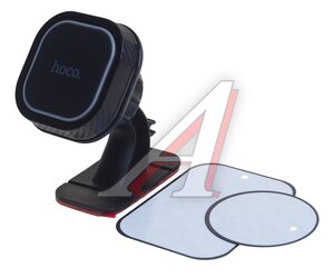 Изображение 1, CA53 black Держатель телефона универсальный магнитный черный HOCO