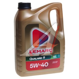 Изображение 2, 11780501 Масло моторное LEMARC QUALARD 9 5W40 синт. ACEA A3/B4 4л