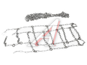 Изображение 2, ЦП 031 Цепь противоскольжения усиленная d=8мм R20 8.25 240х508 ГАЗ, ПАЗ (тип лесенка) 2шт. ЛИМ