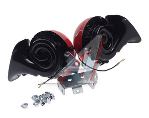 Изображение 2, TZ-A001-115-2 red Сигнал звуковой 12V 430/320Hz комплект 2шт. TORINO