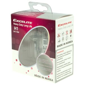 Изображение 1, EX-10202C Лампа 24V H1 70W P14.5s Heavy Duty Long Life EXCELITE