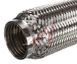 Изображение 3, CBD311.020 Гофра глушителя 50х200 трехслойная interlock нержавеющая сталь CBD