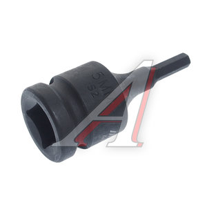 Изображение 2, JTC-446105 Бита-головка 1/2" HEX H5х25мм ударная L=60мм JTC
