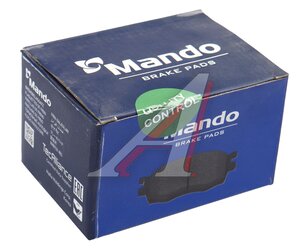 Изображение 4, MBF010995 Колодки тормозные MERCEDES E (W124, W210) передние (4шт.) MANDO