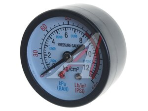 Изображение 1, 830901000 Манометр 1/4" (0-12Bar) d=50мм индикатор давления PATRIOT
