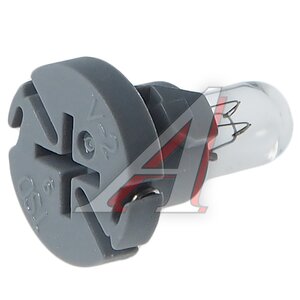 Изображение 2, 1563 Лампа 12V T4.2 3W пластиковый цоколь (1шт.) KOITO